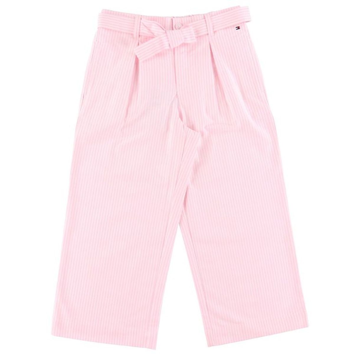 Tommy Hilfiger Bukser - Neon Ithaca - Cotton Candy m. Striber