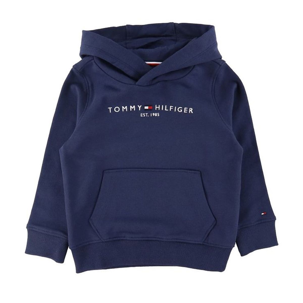 Tommy Hilfiger Hættetrøje - Essential - Organic - Twilight Navy