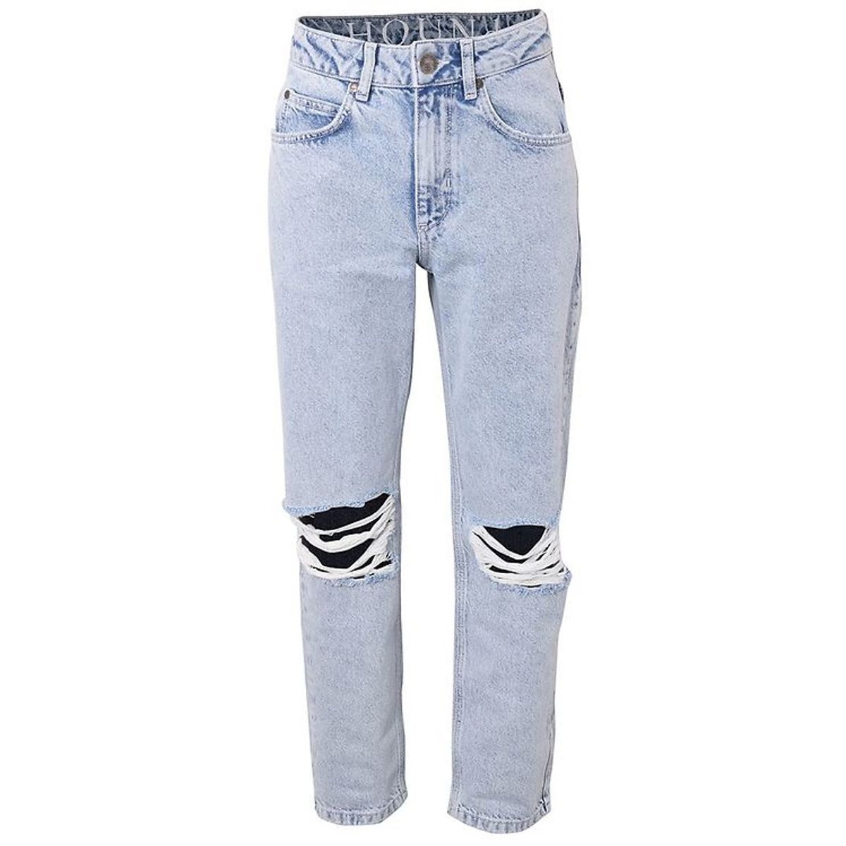 Hound Jeans - Wide w/ Holes - Light Denim