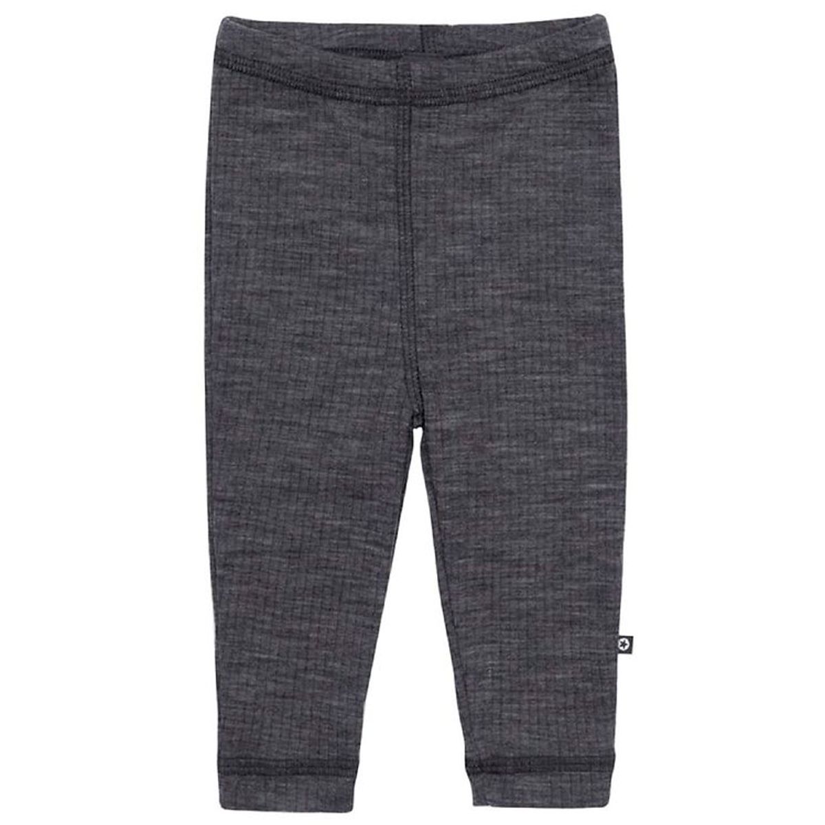 Smallstuff Leggings - Uld - Rib - Dark Grey