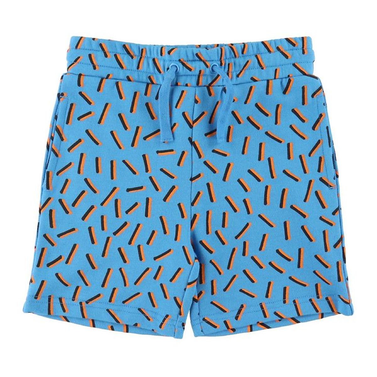 Stella McCartney Kids Sweatshorts - Blå m. Orange