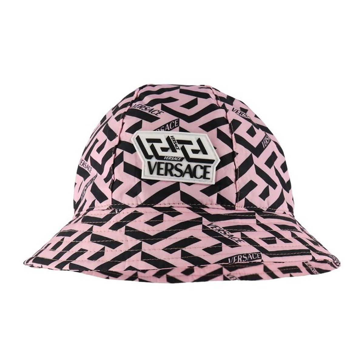 Versace Sommerhat - Sort/Rosa m. Logo