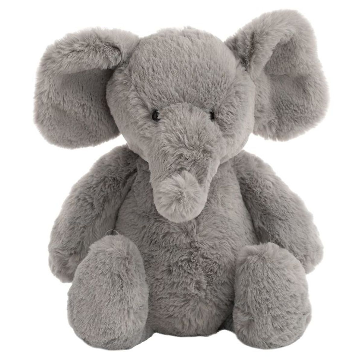 NatureZoo Bamse - 45 cm - Elefant - Mørkegrå