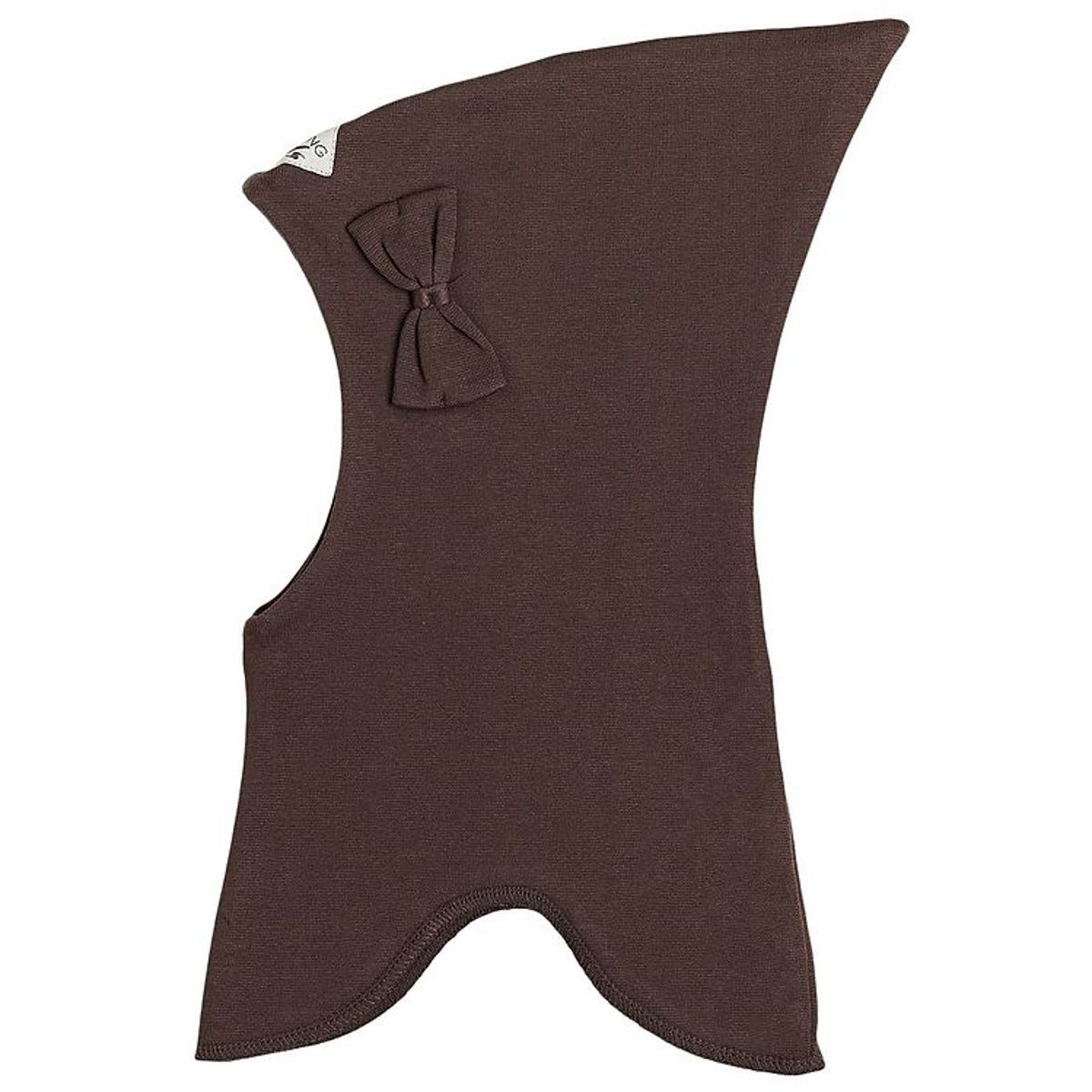 Racing Kids Elefanthue - 2-lags - Chocolate Brown m. Sløjfe