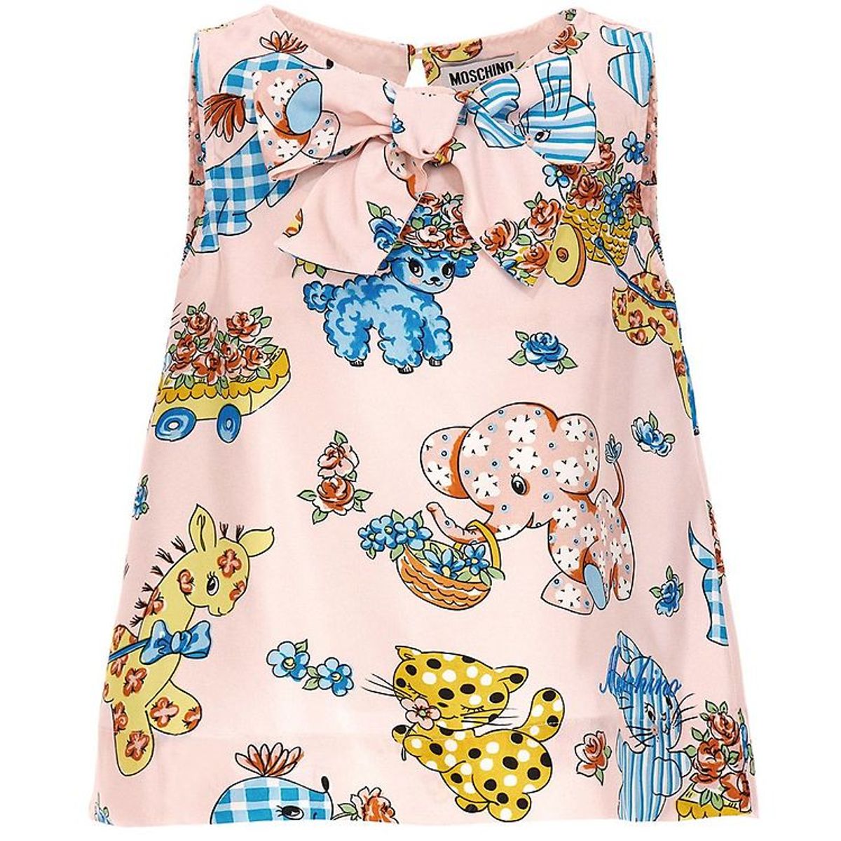 Moschino Top - Rosa m. Print