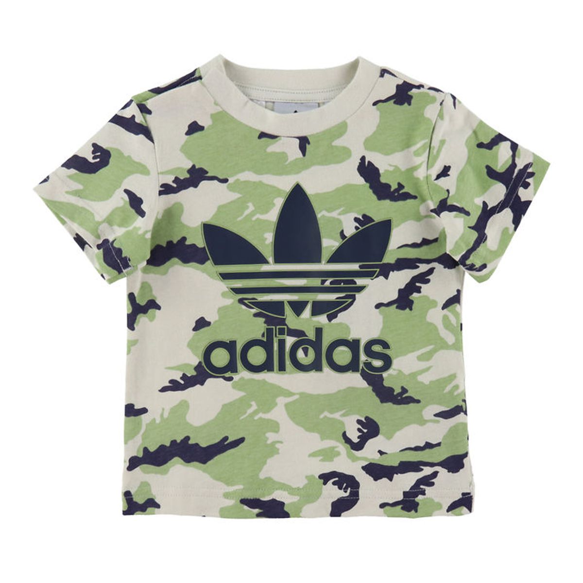 adidas Originals T-shirt - Orbit Grey/Magic Lime/Shadow Navy