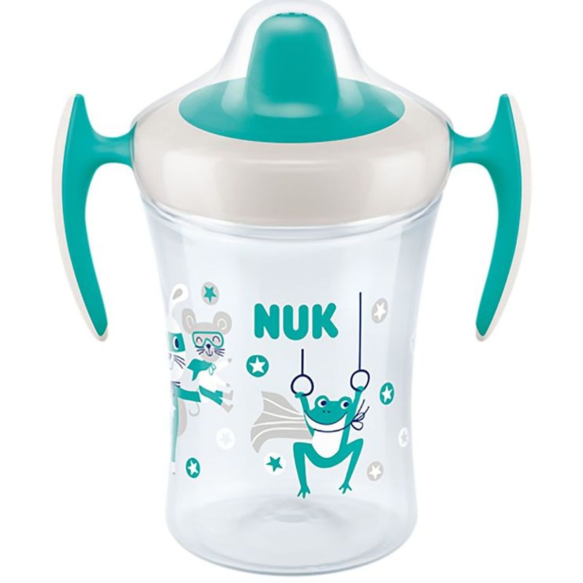 Nuk Kop m. Drikketud og Håndtag - Trainer Cup - 230ml