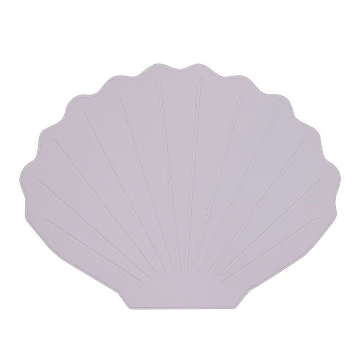 OYOY Dækkeserviet - Silikone - Scallop - Lavender