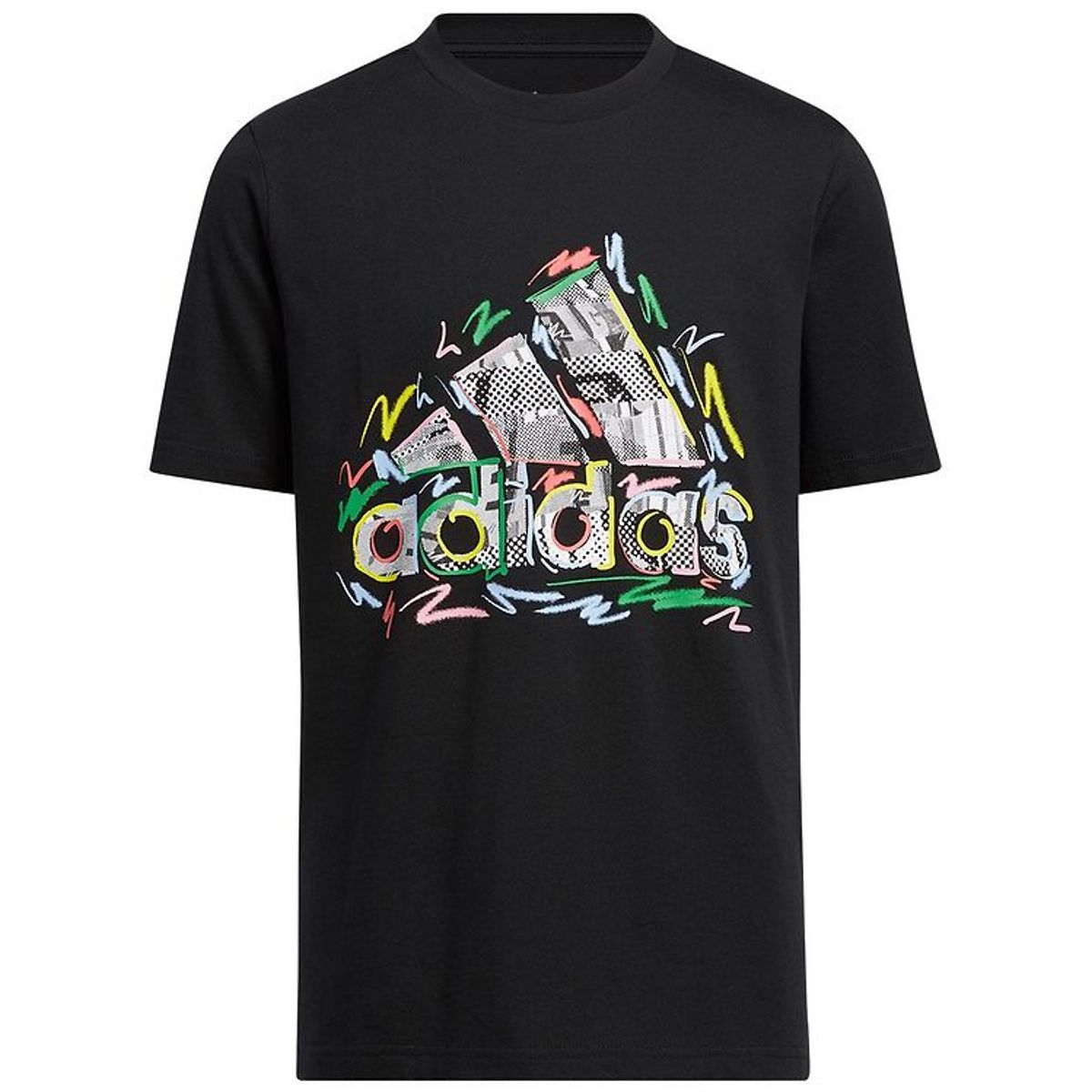 adidas Performance T-shirt - Pride - Sort m. Logo