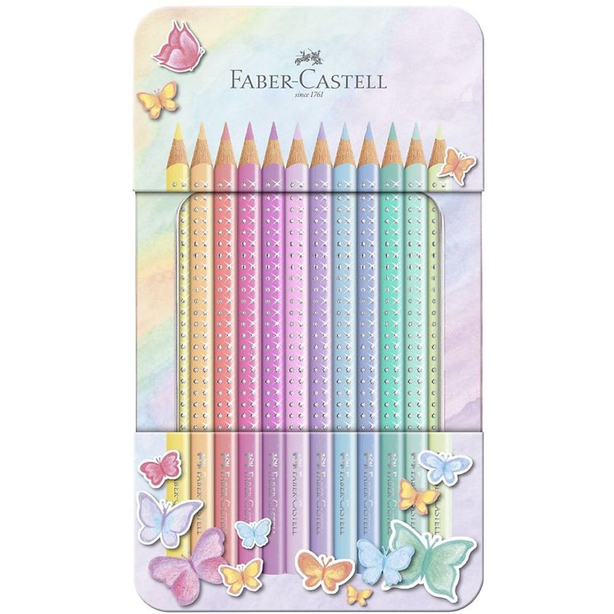 Faber-Castell Farveblyanter - Grip - 12 stk - Pastel