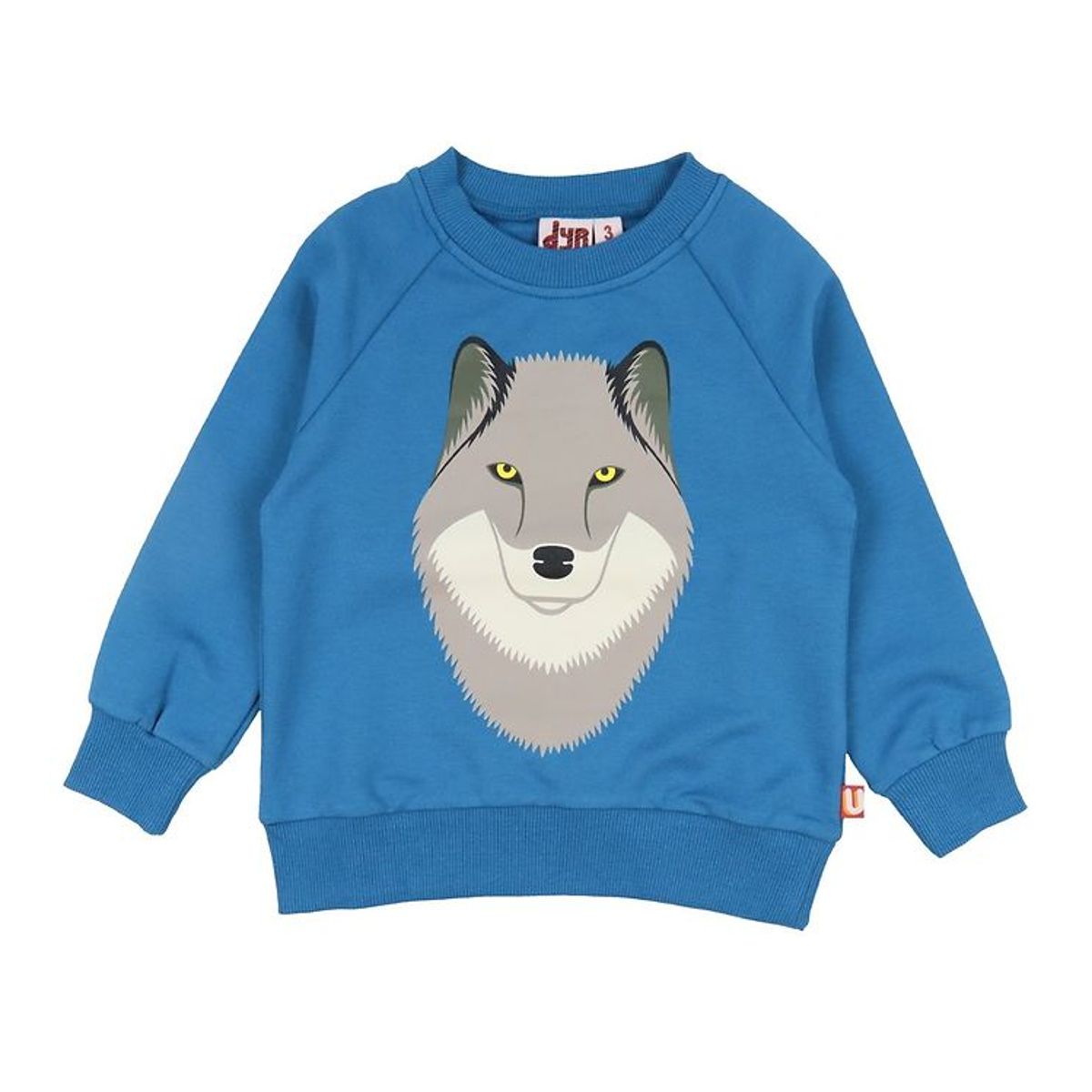 DYR Sweatshirt - DYRBellow - Dusty Blue Ulv