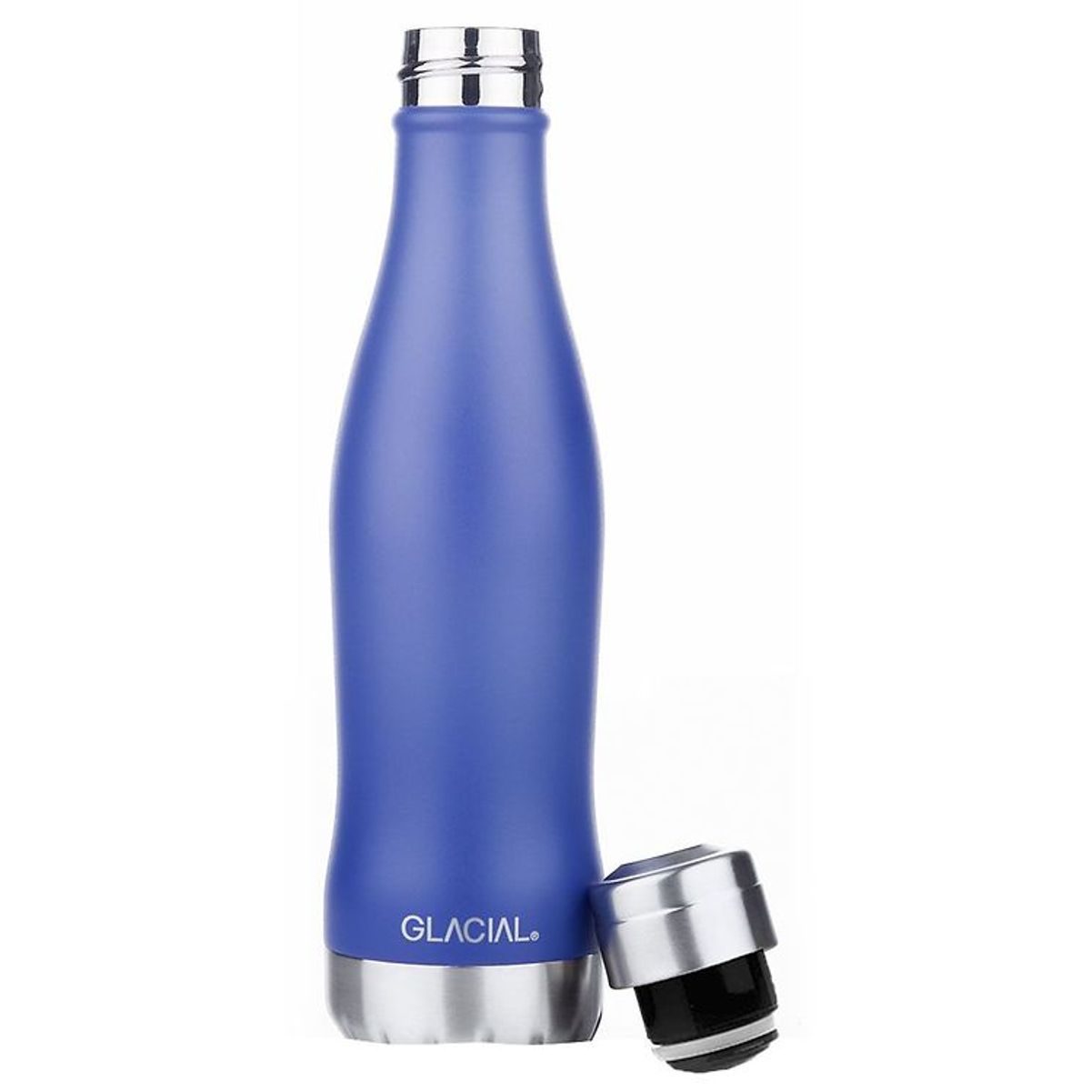 Glacial Termoflaske - 400 ml - Matte Blue