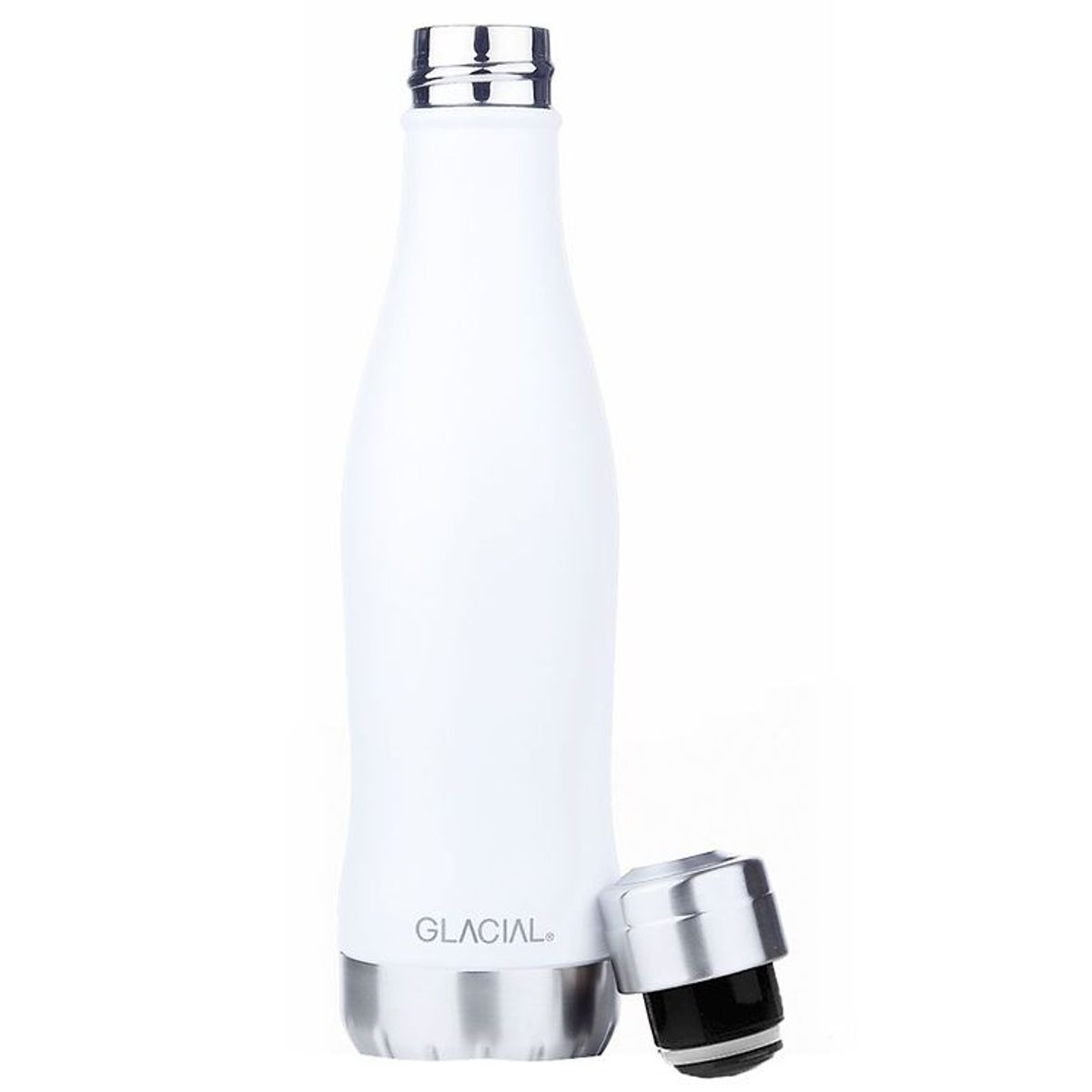 Glacial Termoflaske - 400 ml - Matte White