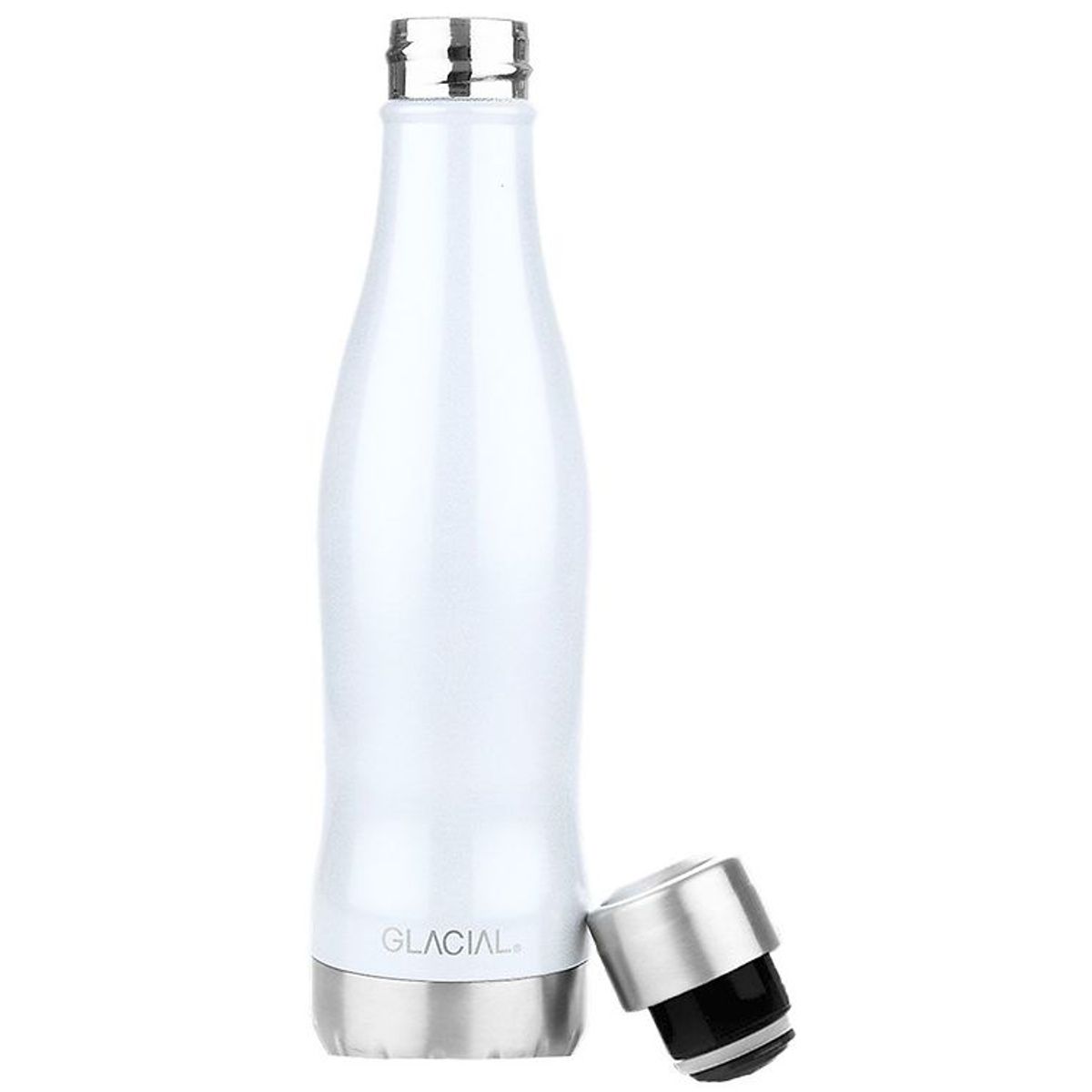 Glacial Termoflaske - 400 ml - White Pearl