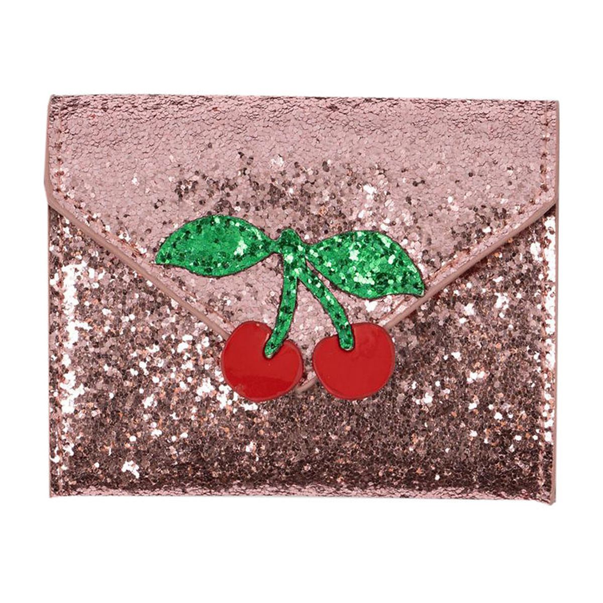 Konges Sløjd Pung - Love Letter Wallet - Pink Glitter