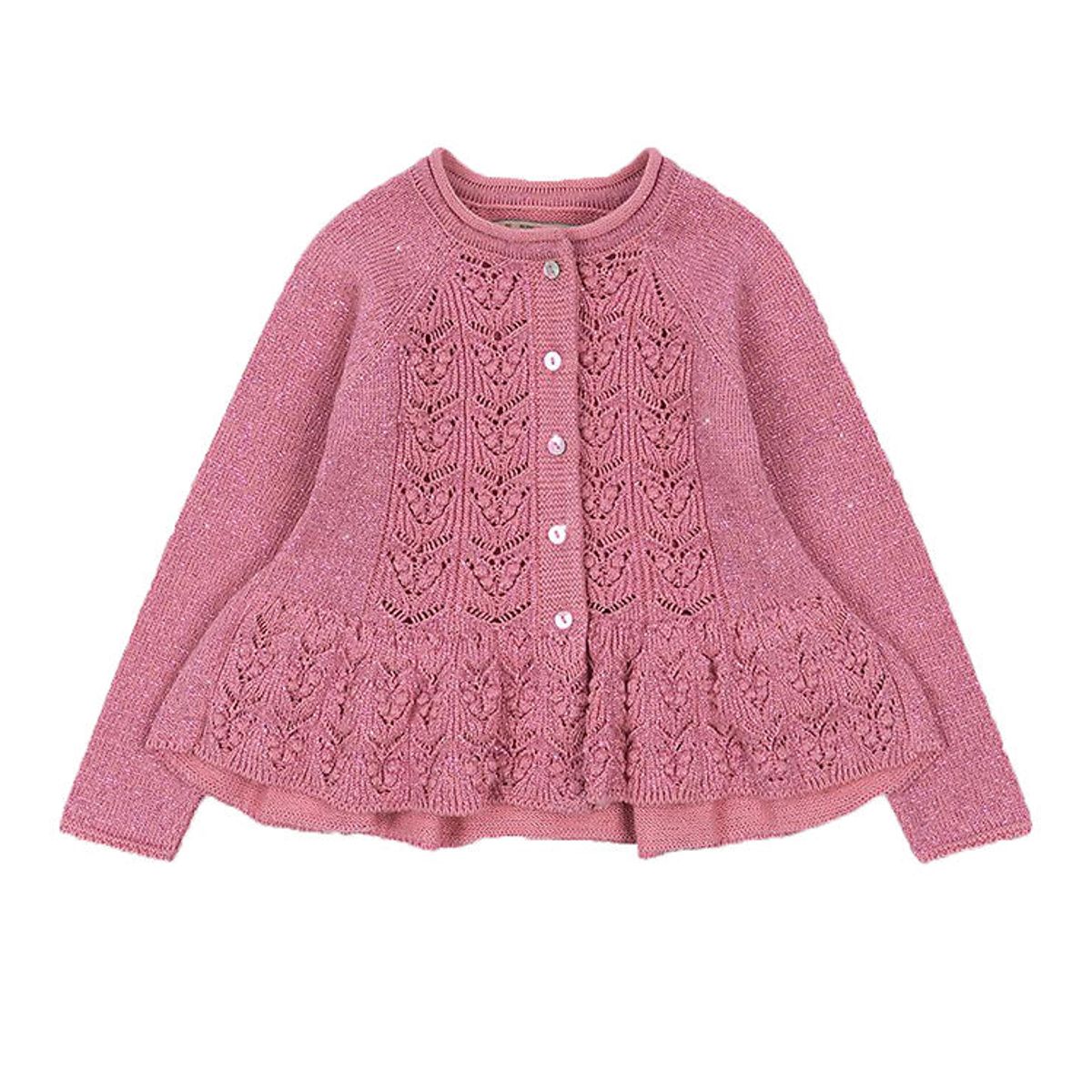 Konges Sløjd Cardigan - Strik - Cabby - Powder Pink