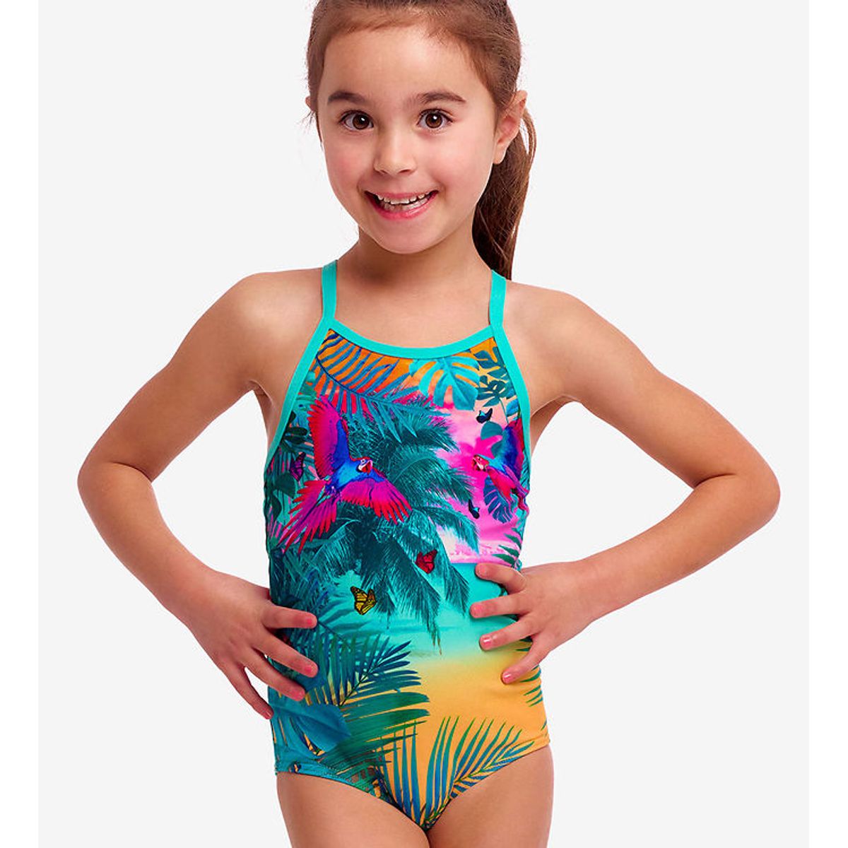 Funkita Badedragt - Printed One Piece - UV50+ - The Beach