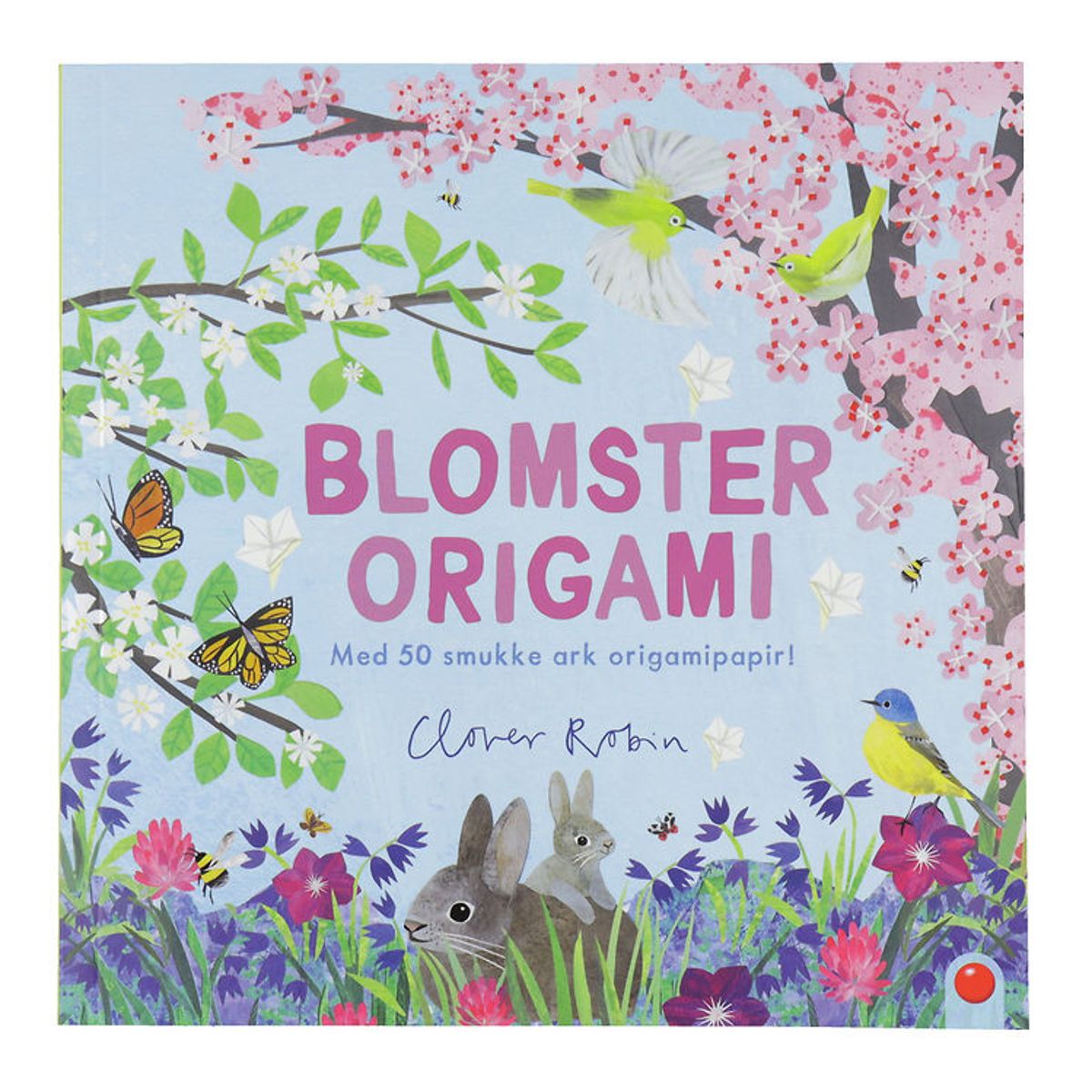 Forlaget Bolden Aktivitetsbog - Blomster Origami