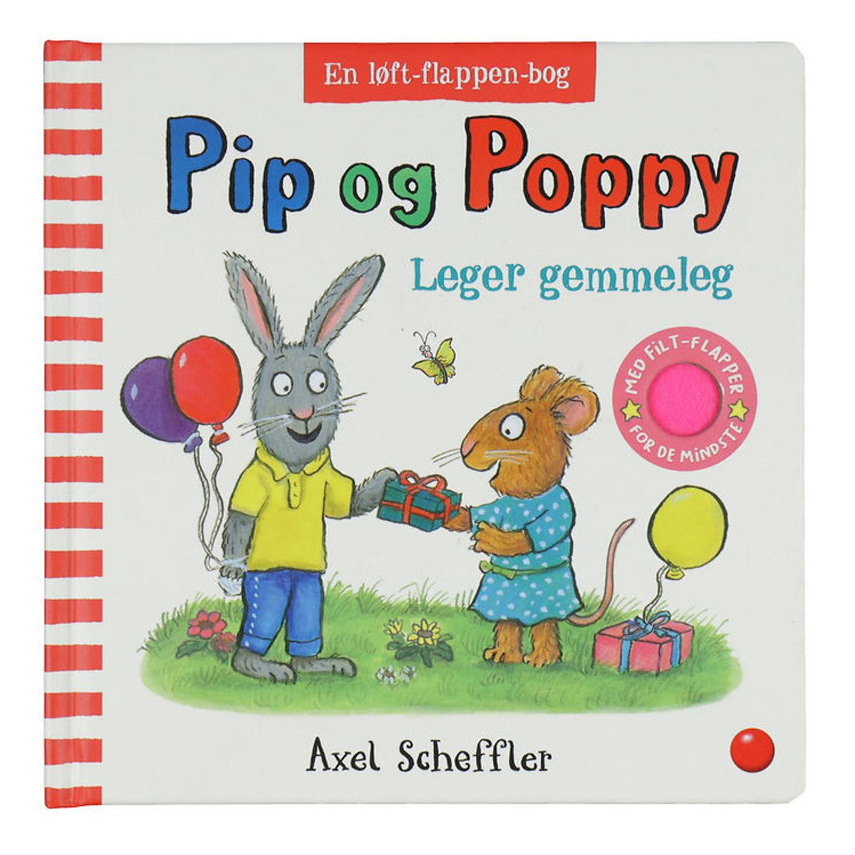 Forlaget Bolden Bog m. Flapper - Pip og Poppy: Leger Gemmeleg