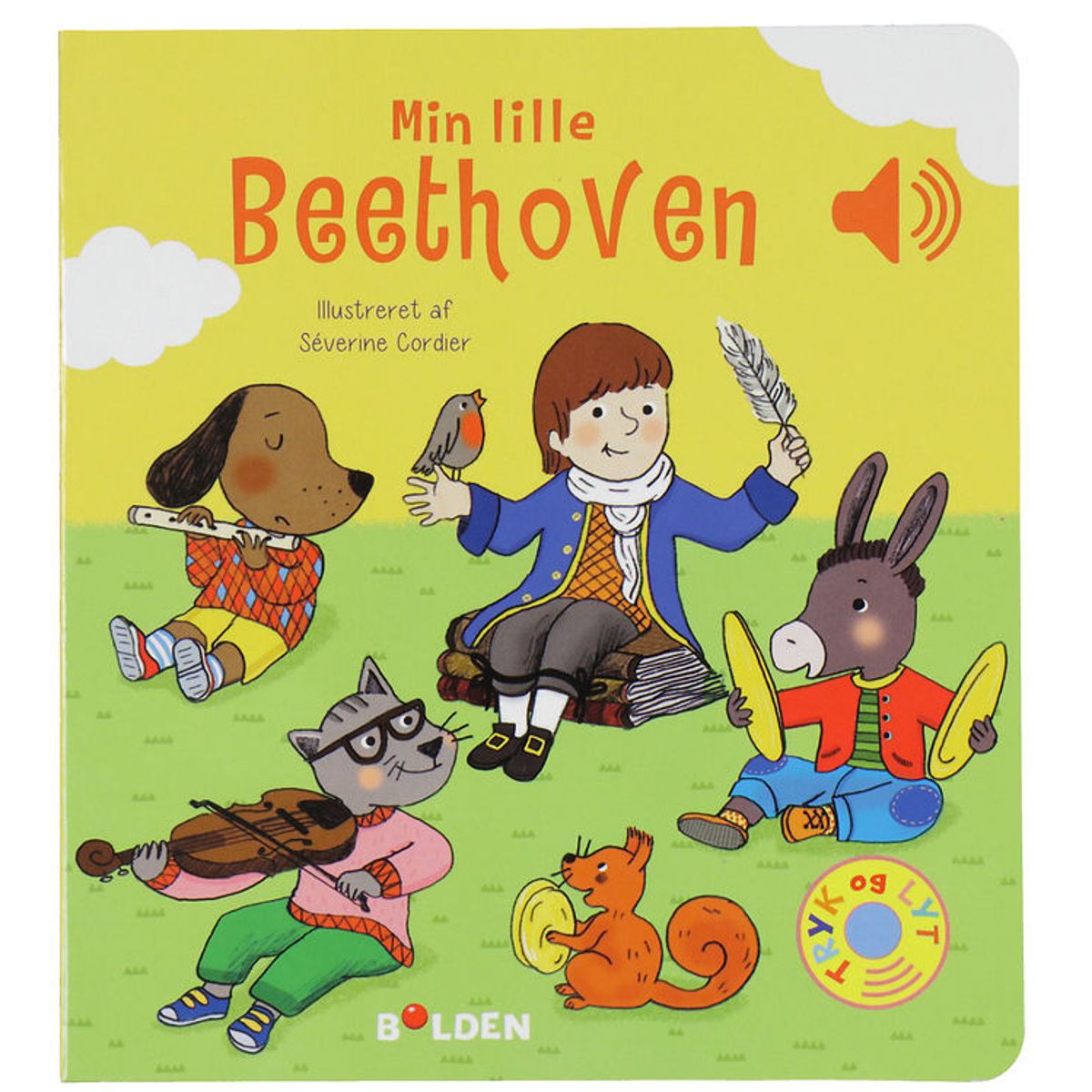 Forlaget Bolden Bog m. Lyd - Min Lille Bog med Beethoven