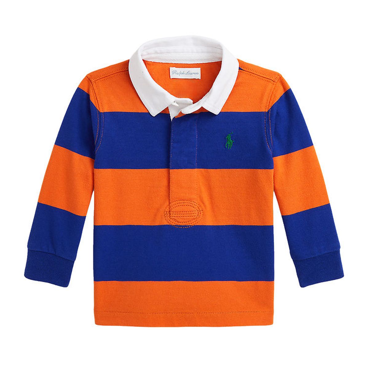 Polo Ralph Lauren Polobluse - Orange/Blåstribet