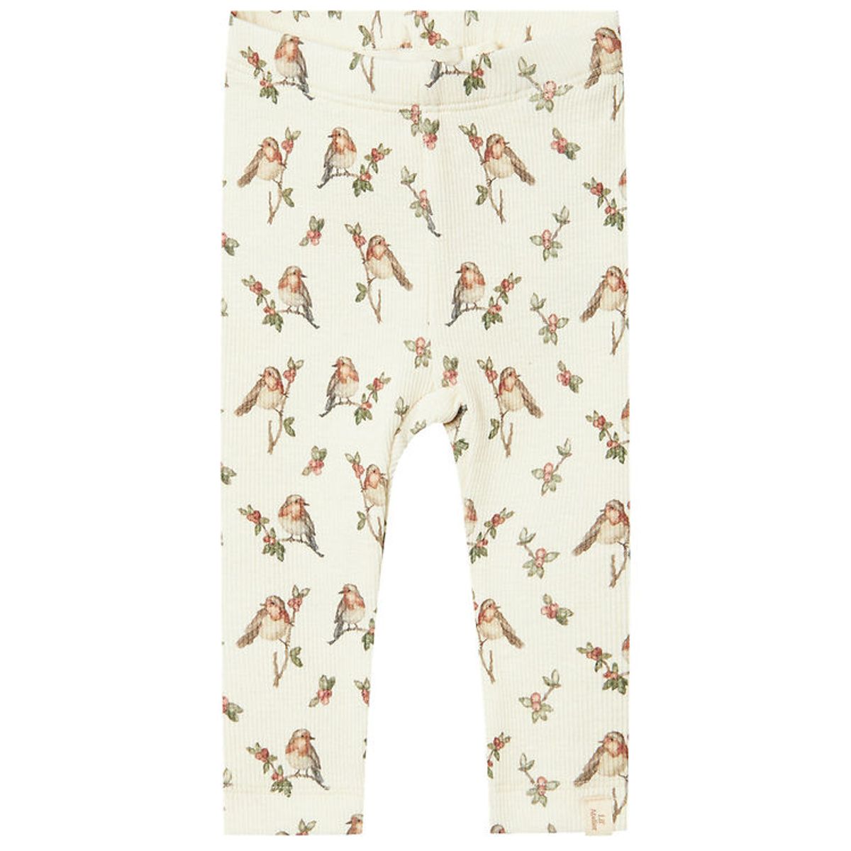 Lil' Atelier Leggings - Rib - NbfGavo - Turtledove