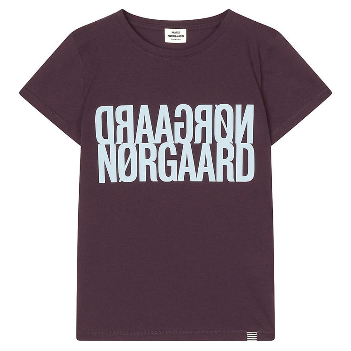 Mads Nørgaard T-shirt - Tuvina - Plum Perfect