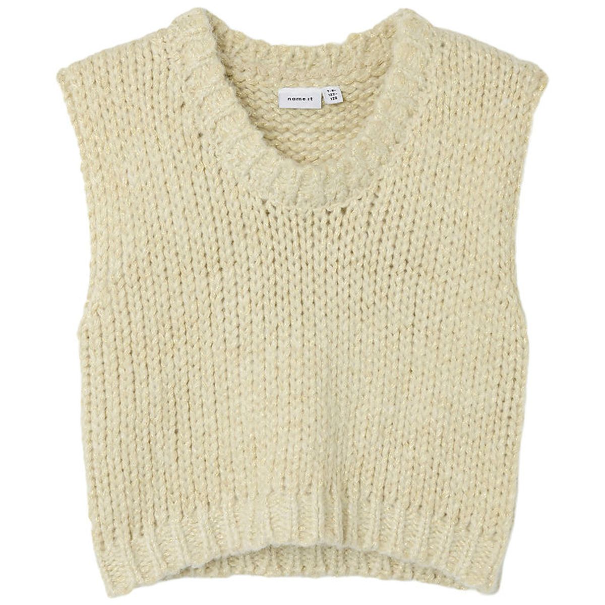 Name It Vest - Strik - NkfRompas - Summer Sand