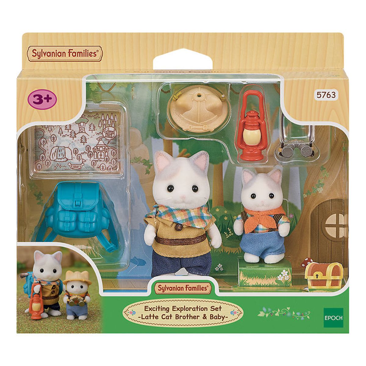 Sylvanian Families - Exciting Exploration Set - Latte Cat Brothe