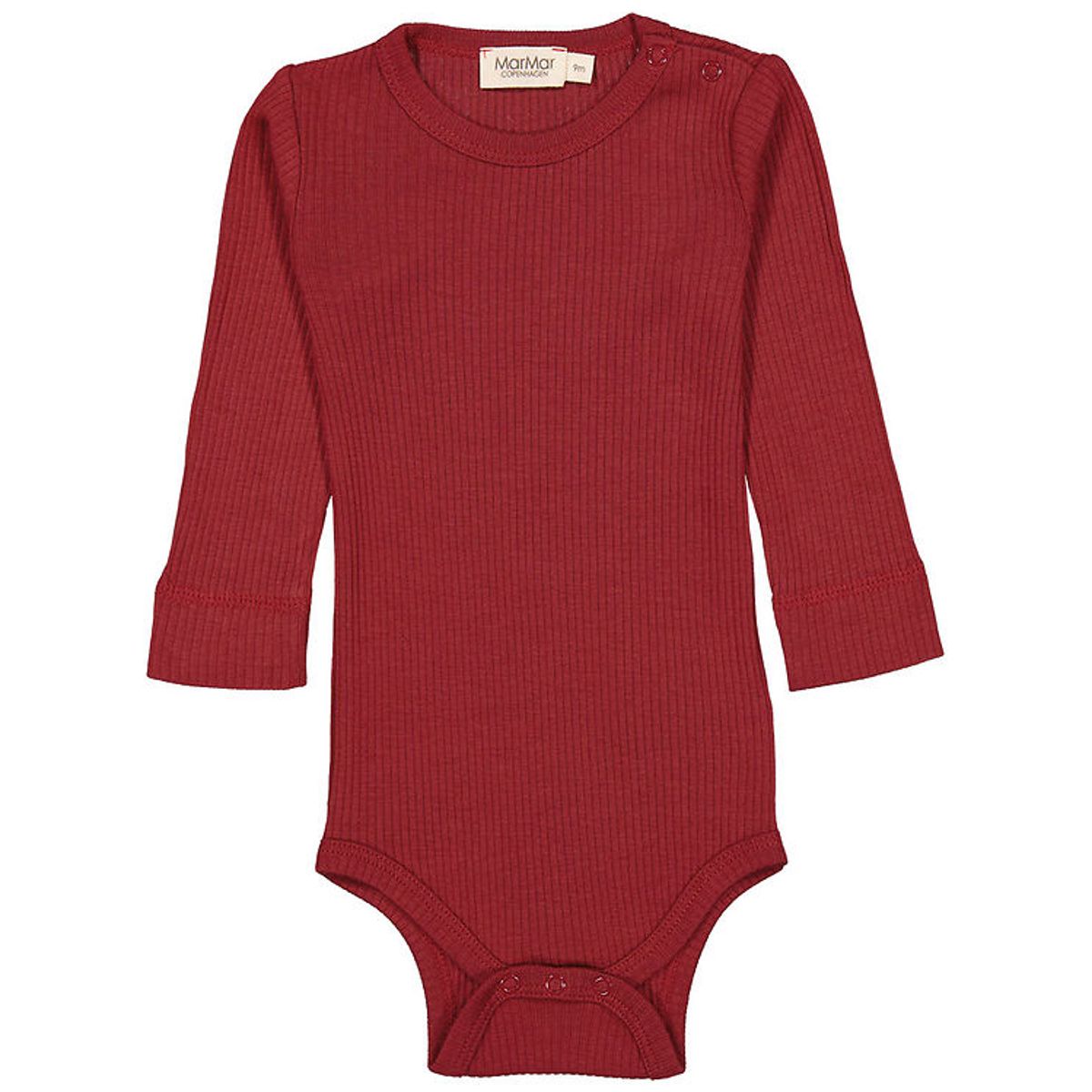 MarMar Body l/æ - Rib - Hibiscus Red