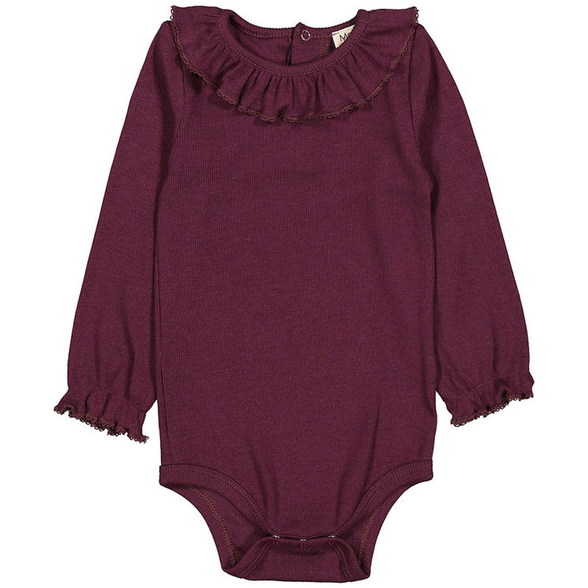 MarMar Body l/æ - Rib - Modal - Brandine - Deep Mulberry