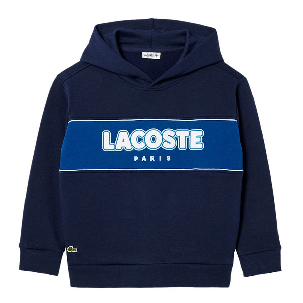 Lacoste Hættetrøje - Navy/Globe