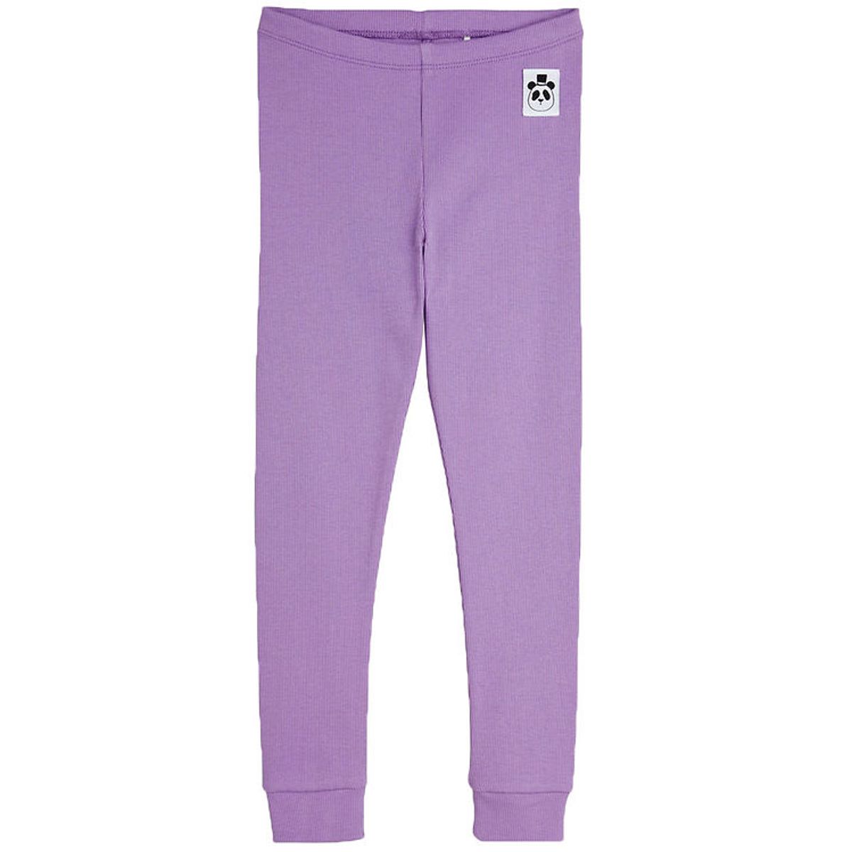 Mini Rodini Leggings - Rib - Purple