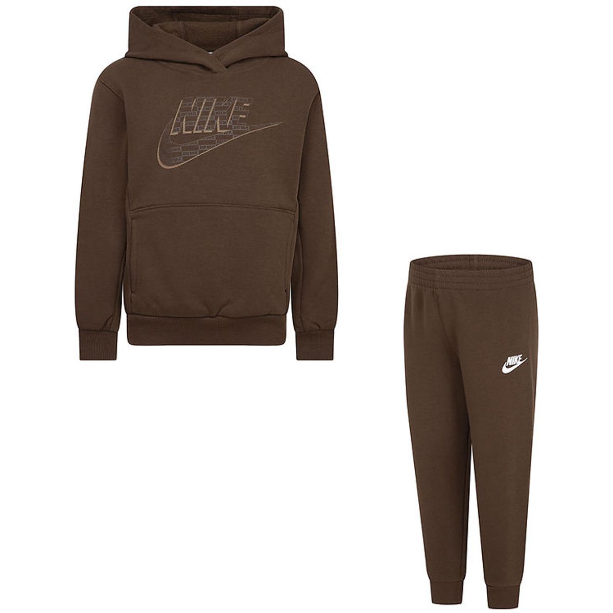 Nike Sweatsæt - Cacao Wow