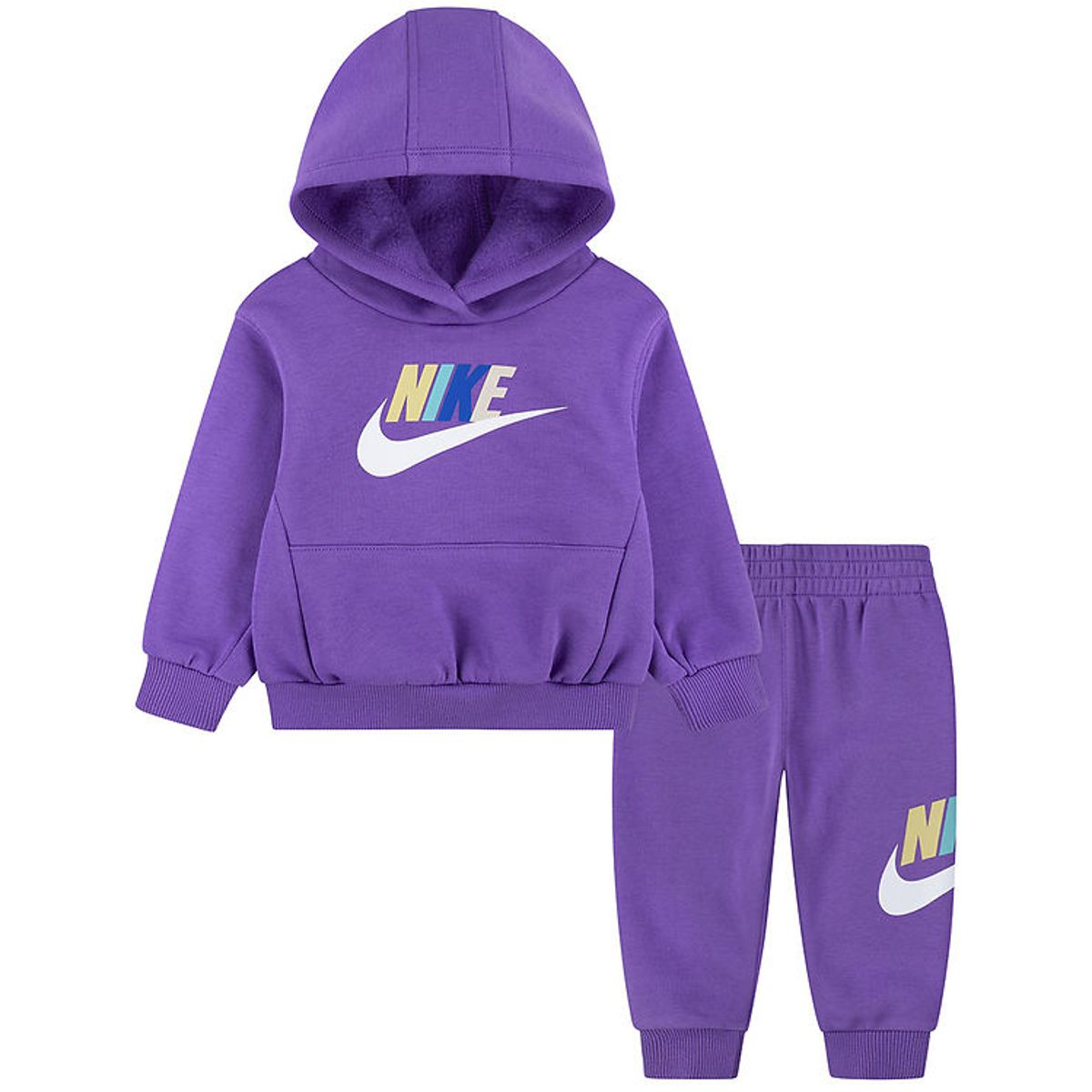 Nike Sweatsæt - Black Raspberry