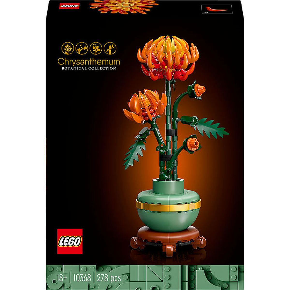 LEGO ® Icons - Krysantemum 10368 - 278 Dele