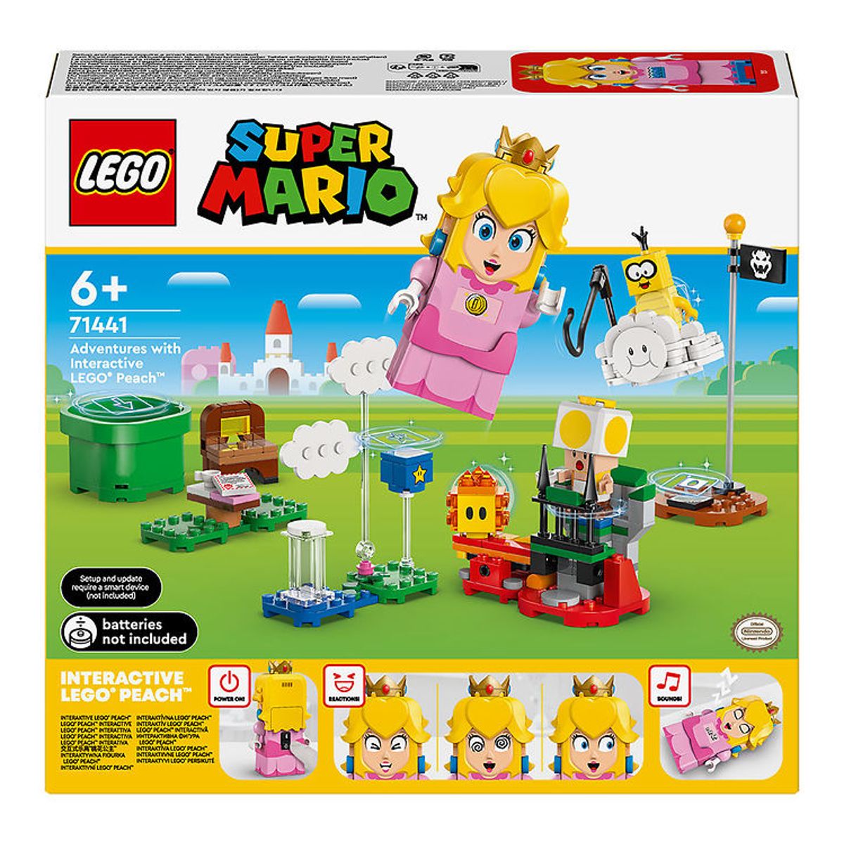 LEGO ® Super Mario - Eventyr Med Interaktiv LEGO ® Peach 71441 - 2