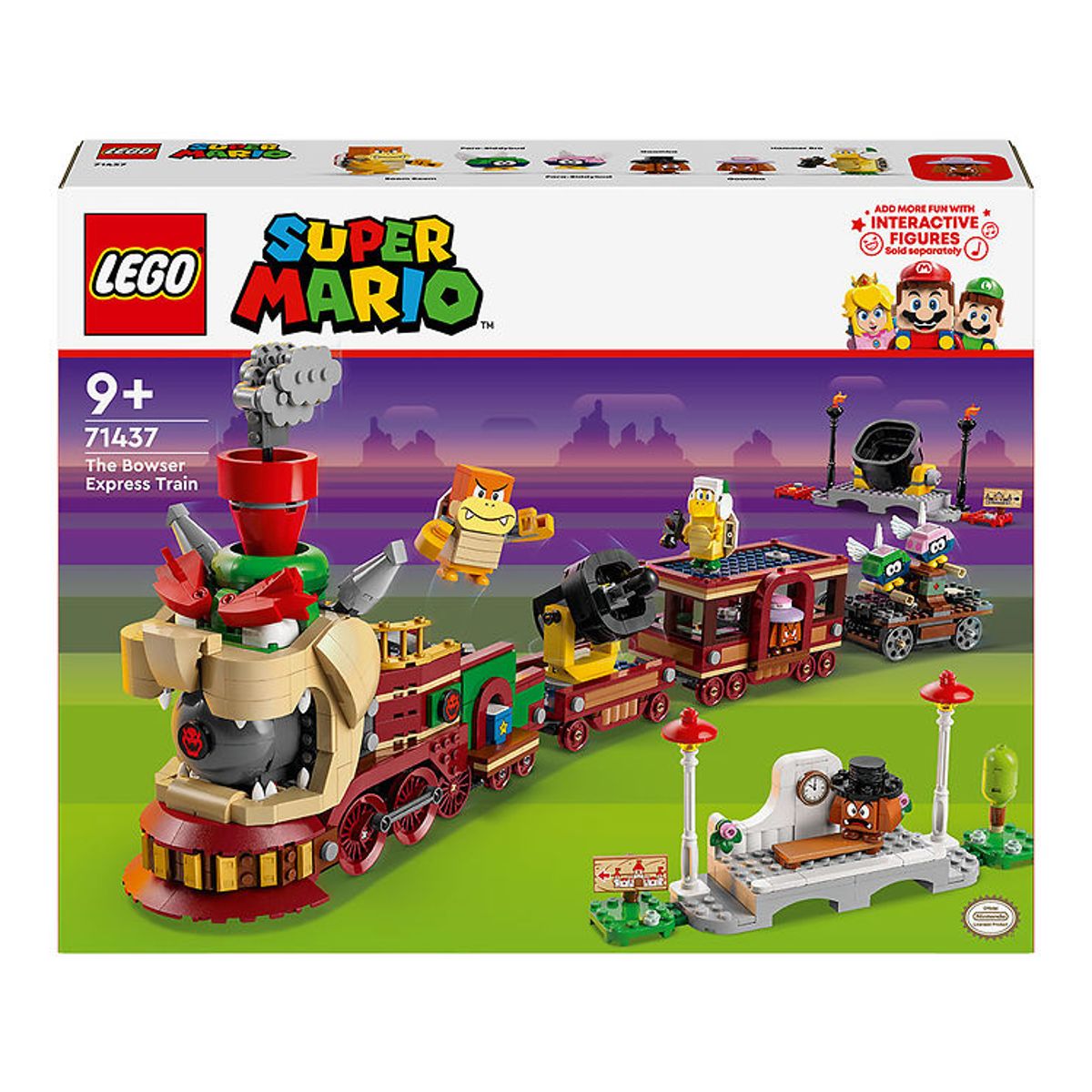 LEGO ® Super Mario - Bowser Express-toget 71437 - 1392 Dele