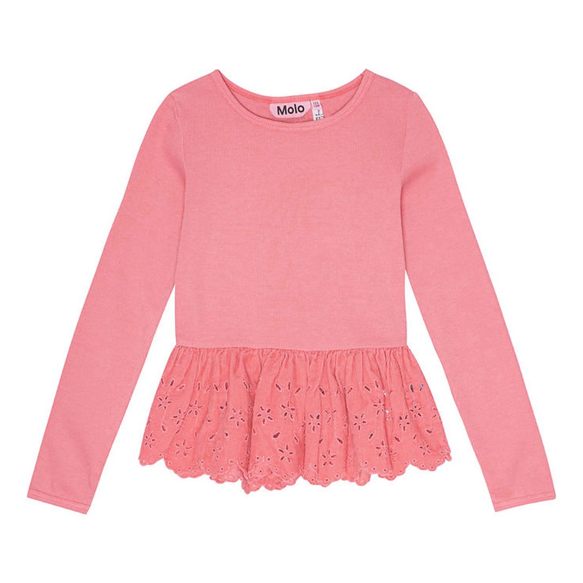 Molo Bluse - Rib - Riana - Flamingo Plume