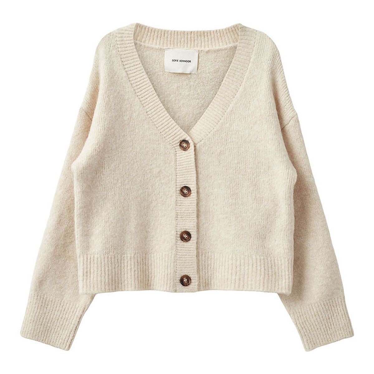 Sofie Schnoor Cardigan - Strik - Leva - Off White