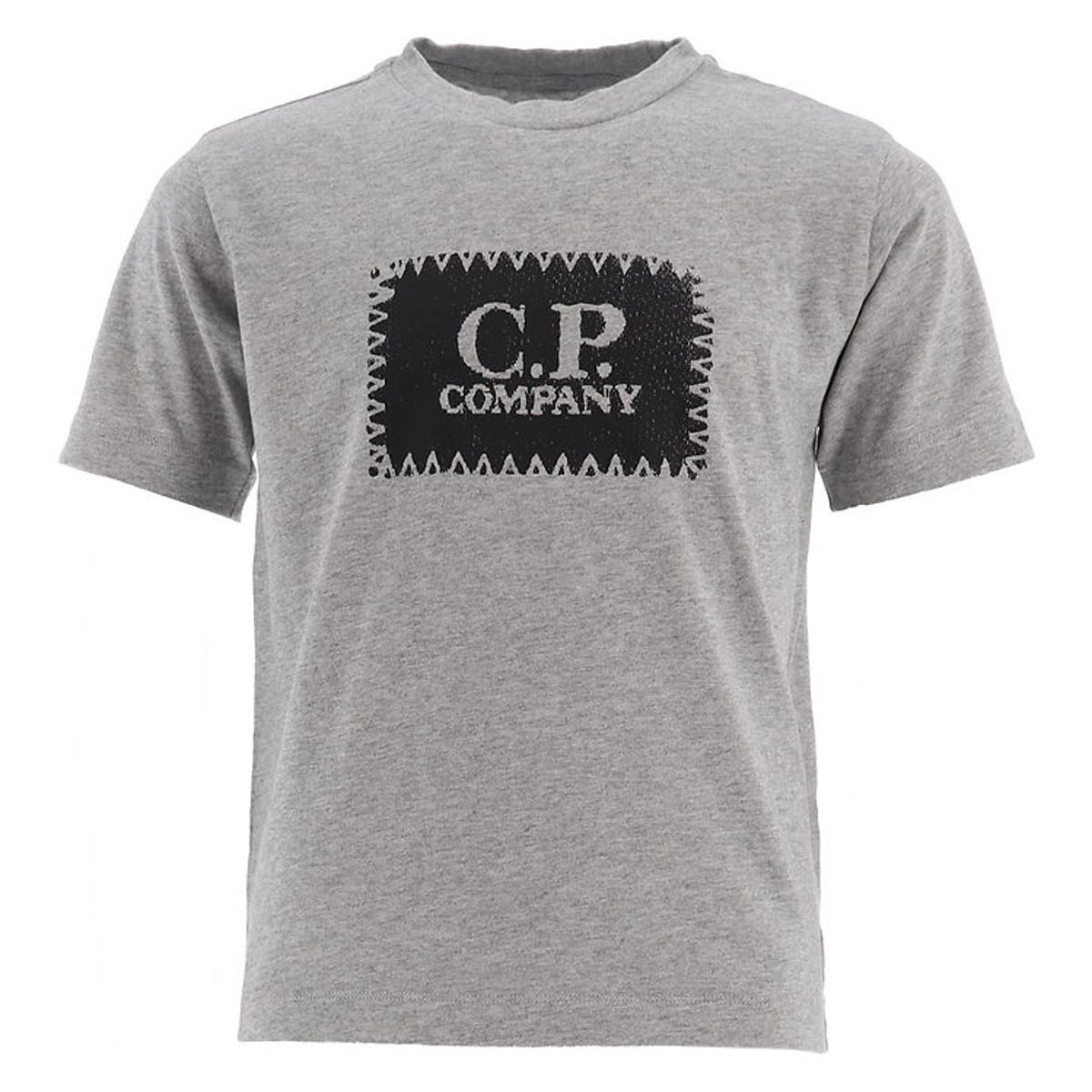 C.P. Company T-shirt - Gråmeleret m. Sort