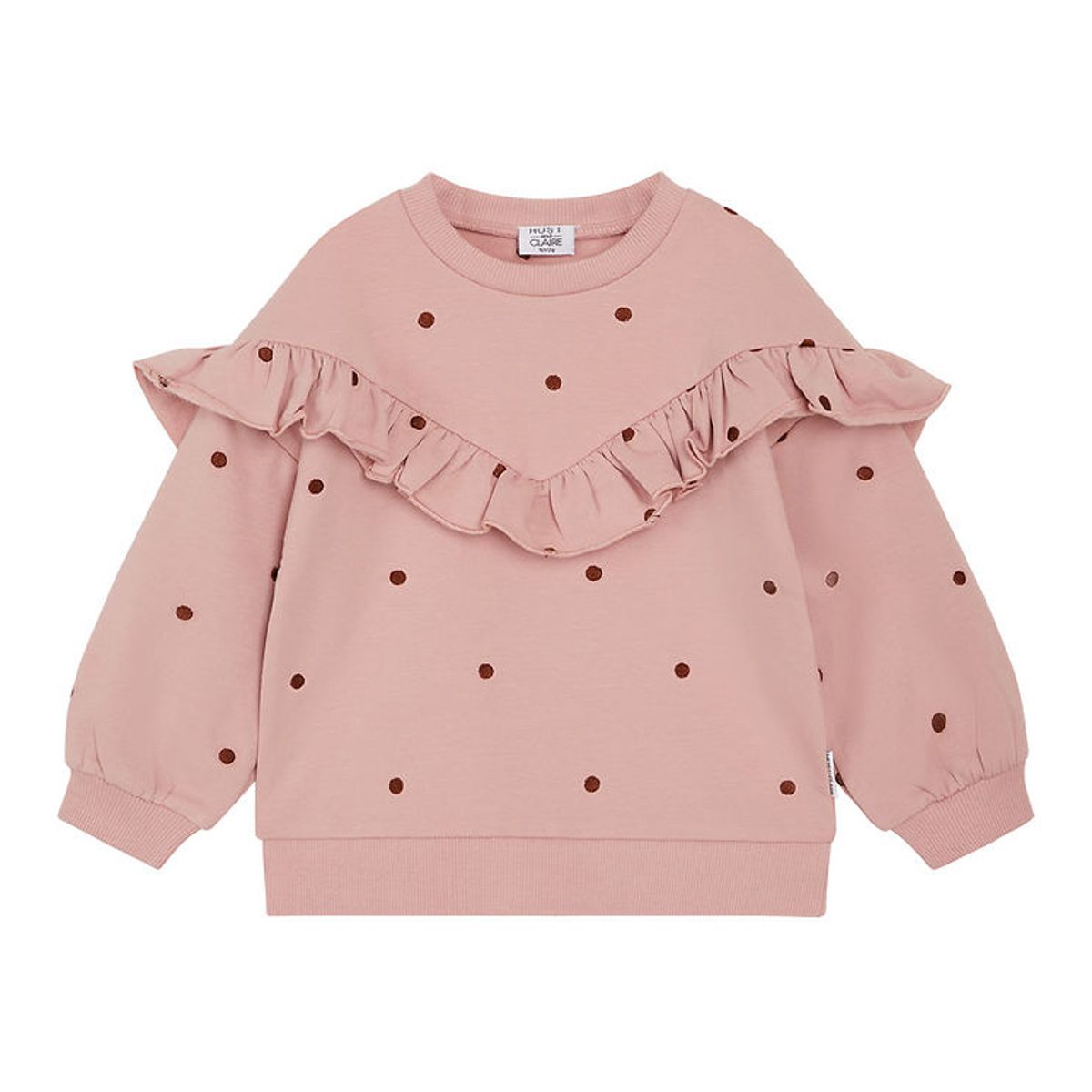 Hust and Claire Sweatshirt - Sicilia - Dusty Rose m. Prikker