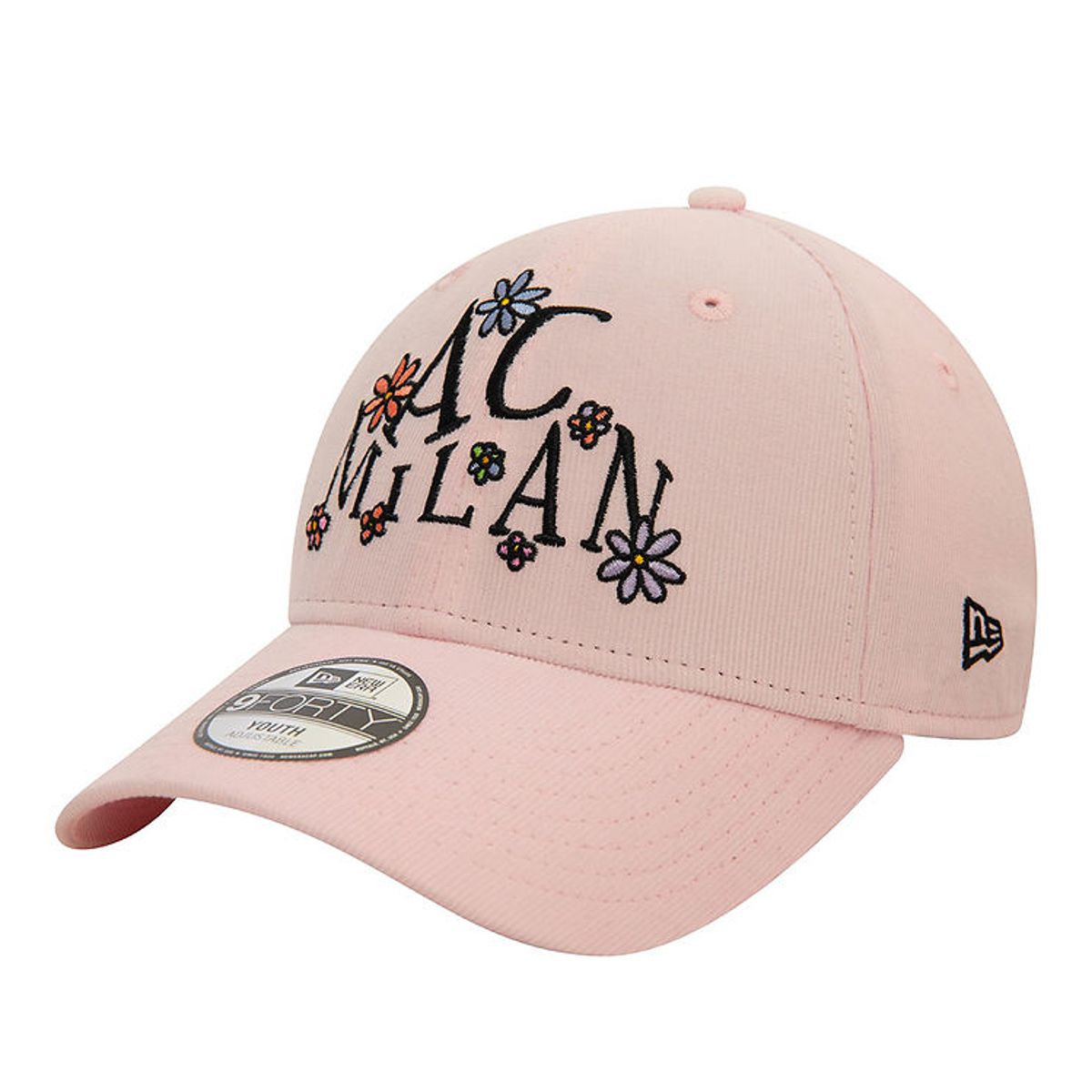 New Era Kasket - 9Forty - AC Milan - Pastel Pink