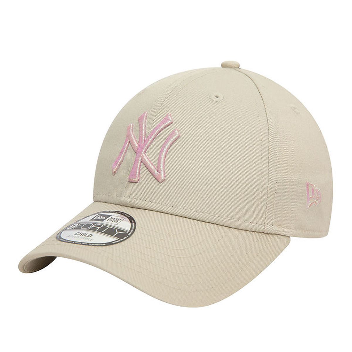 New Era Kasket - 9Forty - New York Yankees - Light Beige/Pink