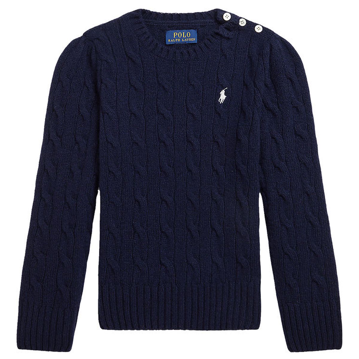 Polo Ralph Lauren Bluse - Uld - Navy