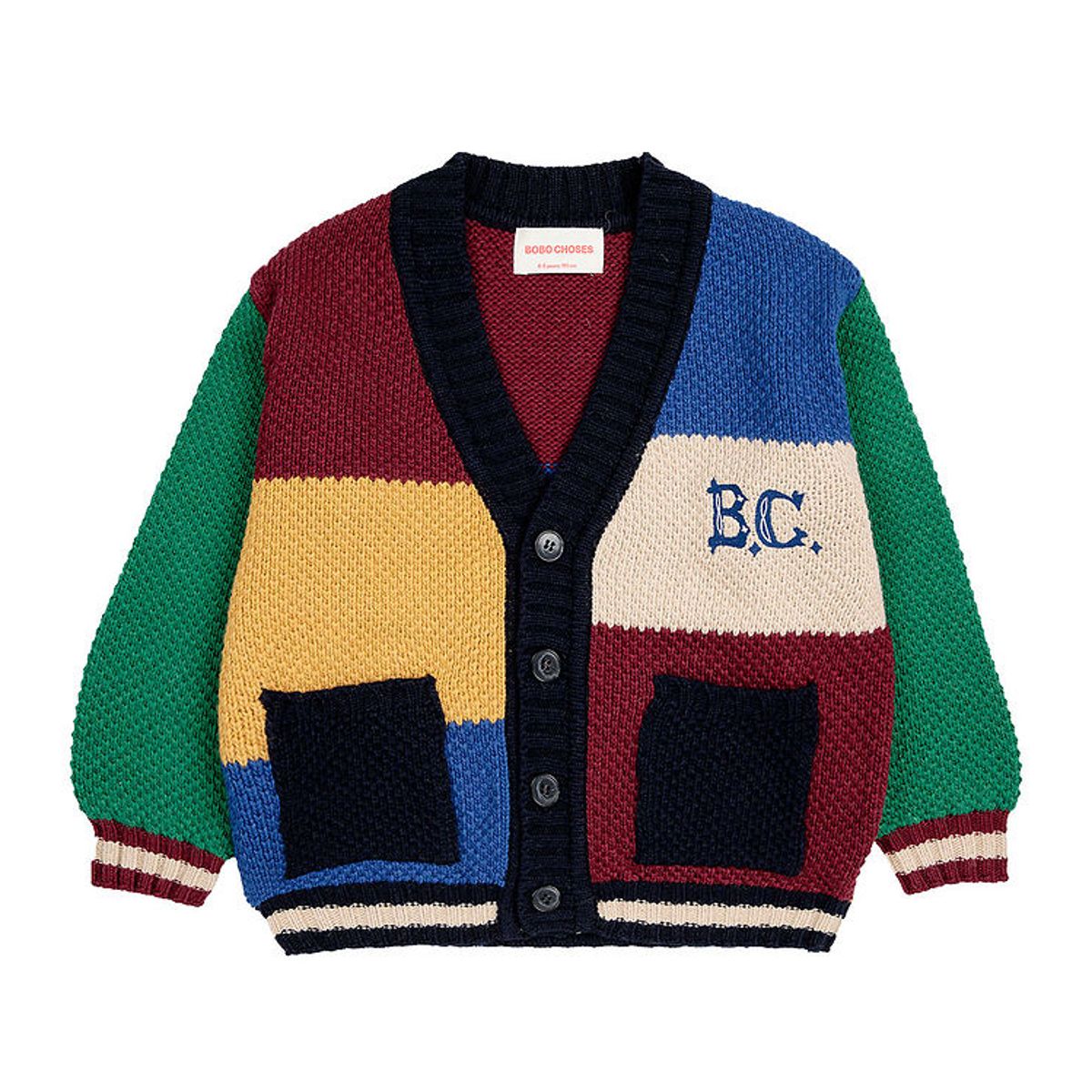 Bobo Choses Cardigan - Uld - Multicolor