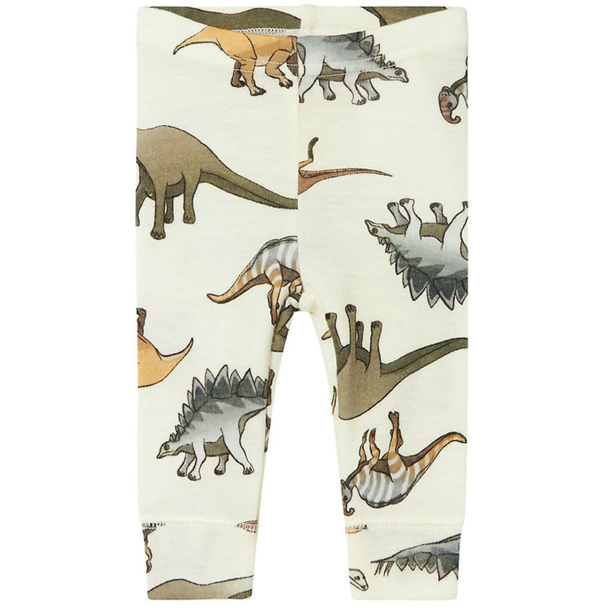 Name It Leggings - Uld - NbmWillitus - Snow White m. Dinosaurer