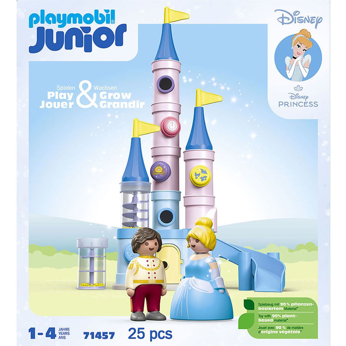 Playmobil Junior - Junior & Disney: Askepots Slot - 71457 - 25 D