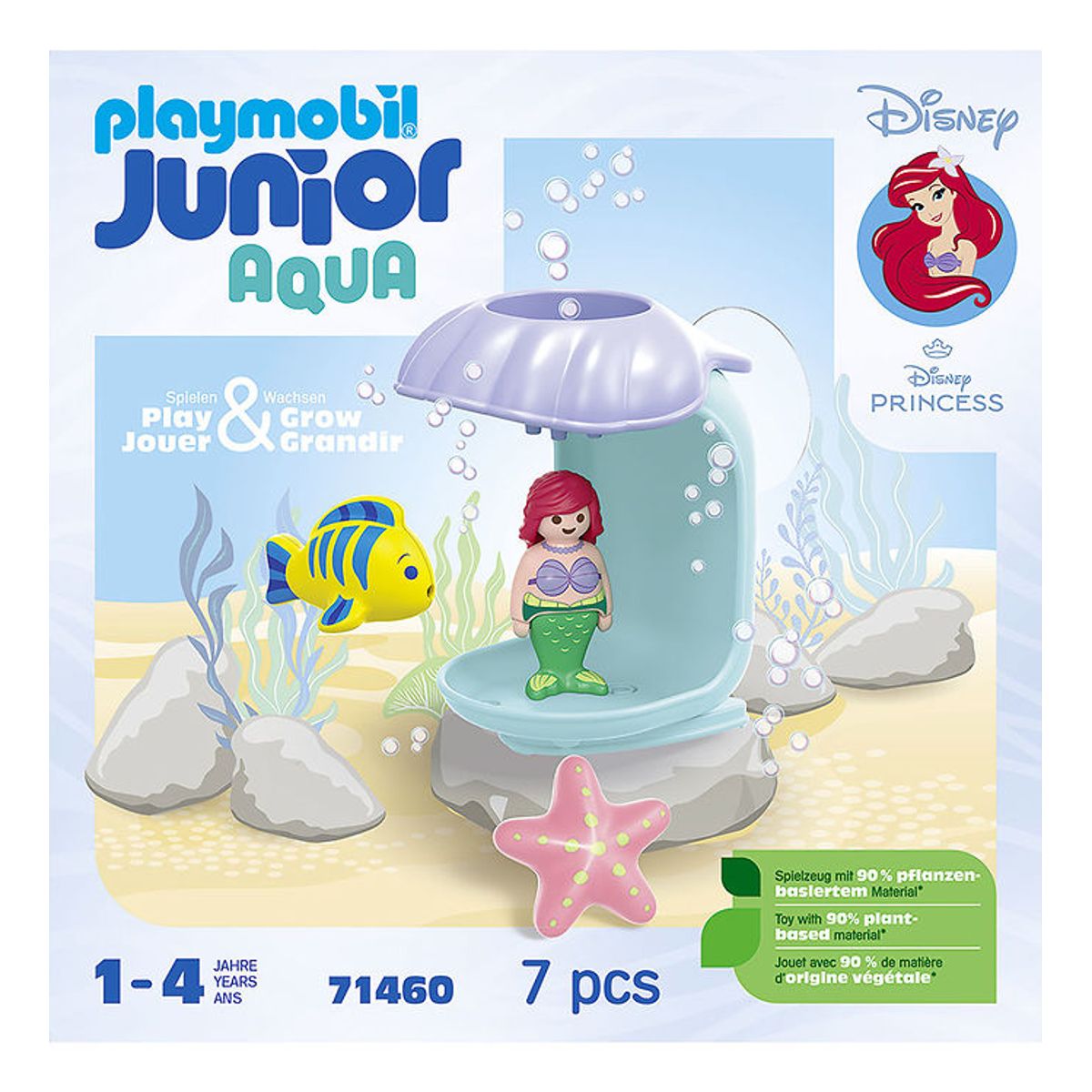 Playmobil Junior Aqua - Junior & Disney Ariel's Shell Shower - 7