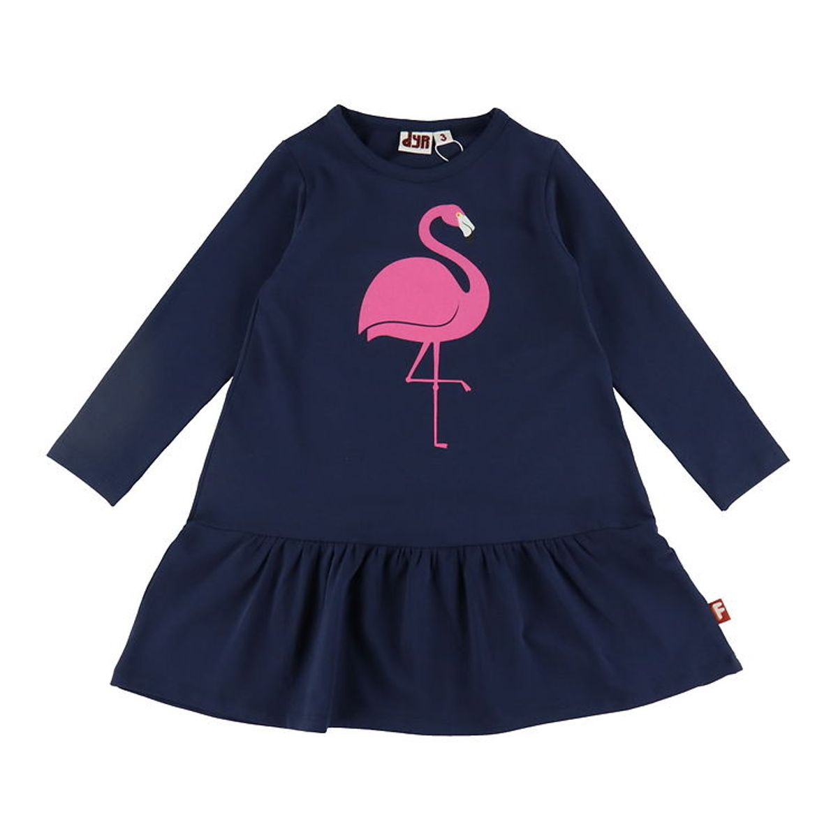 DYR-Cph Kjole - Dyrbirdy - Dark Navy Flamingo